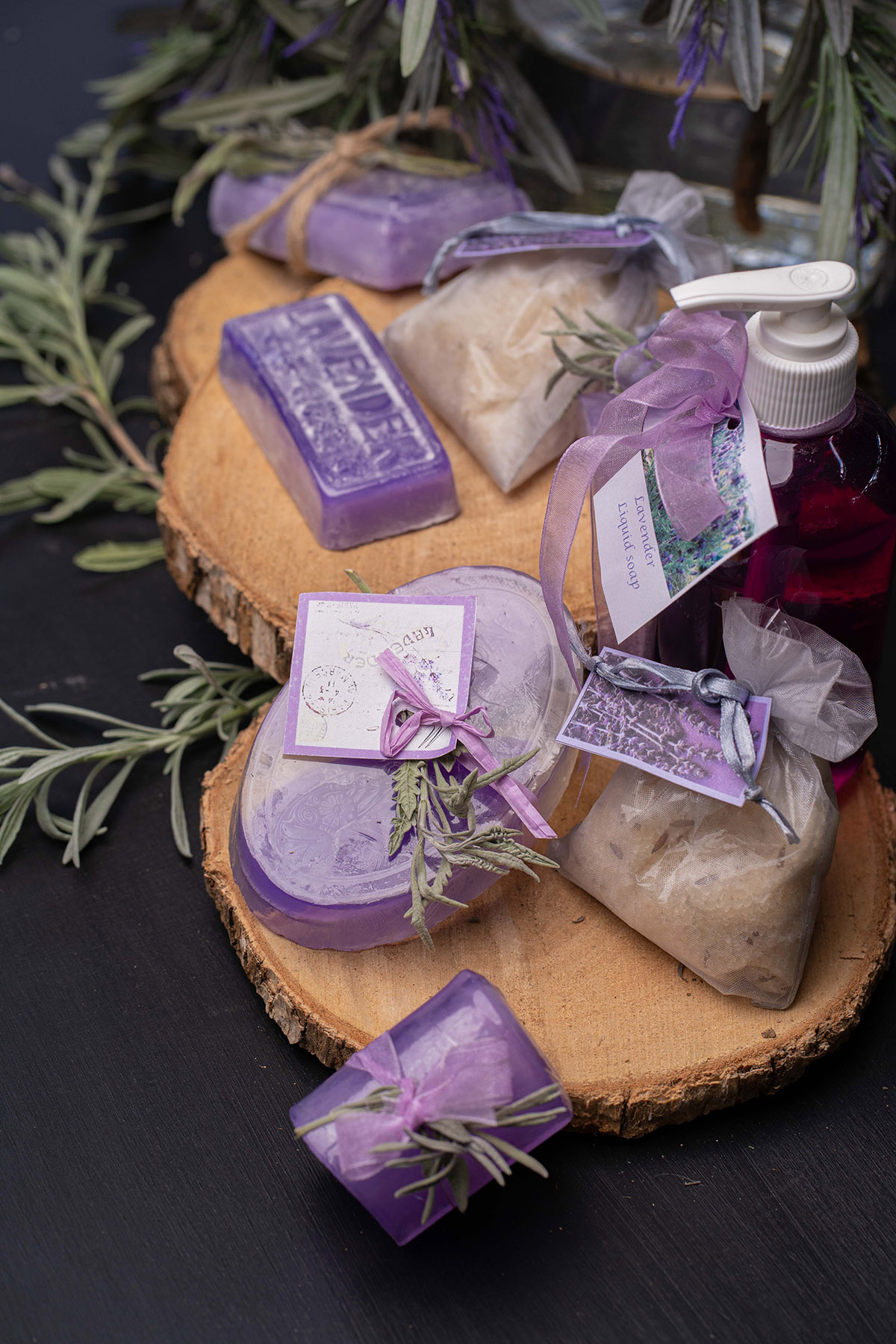 Lavender Scroll