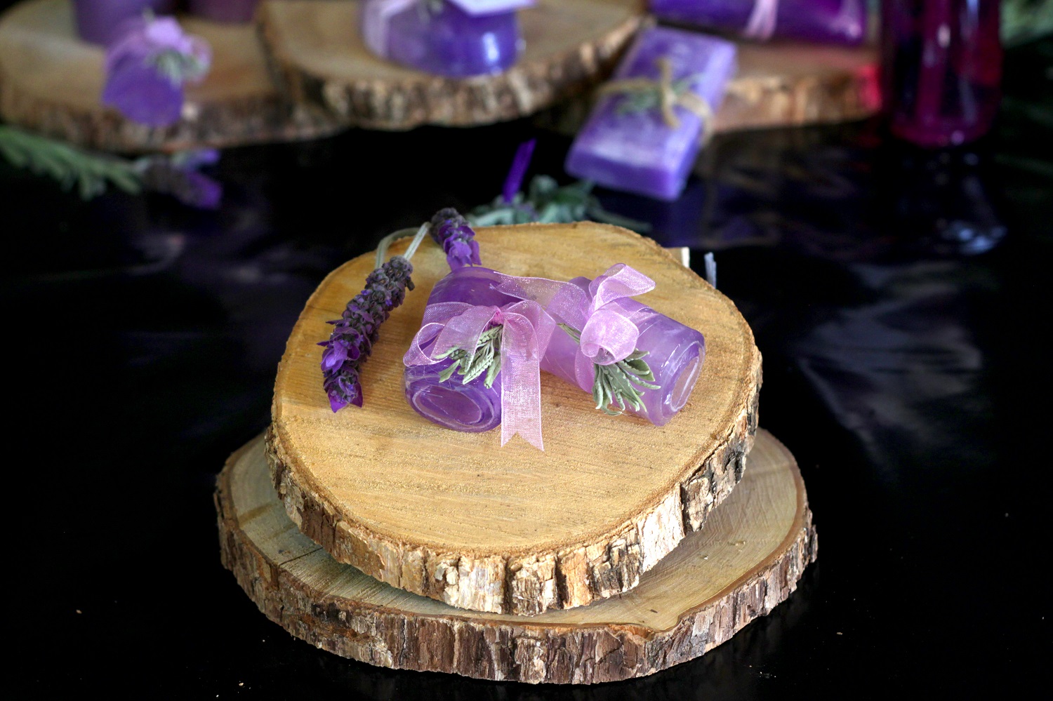 Lavender Scroll
