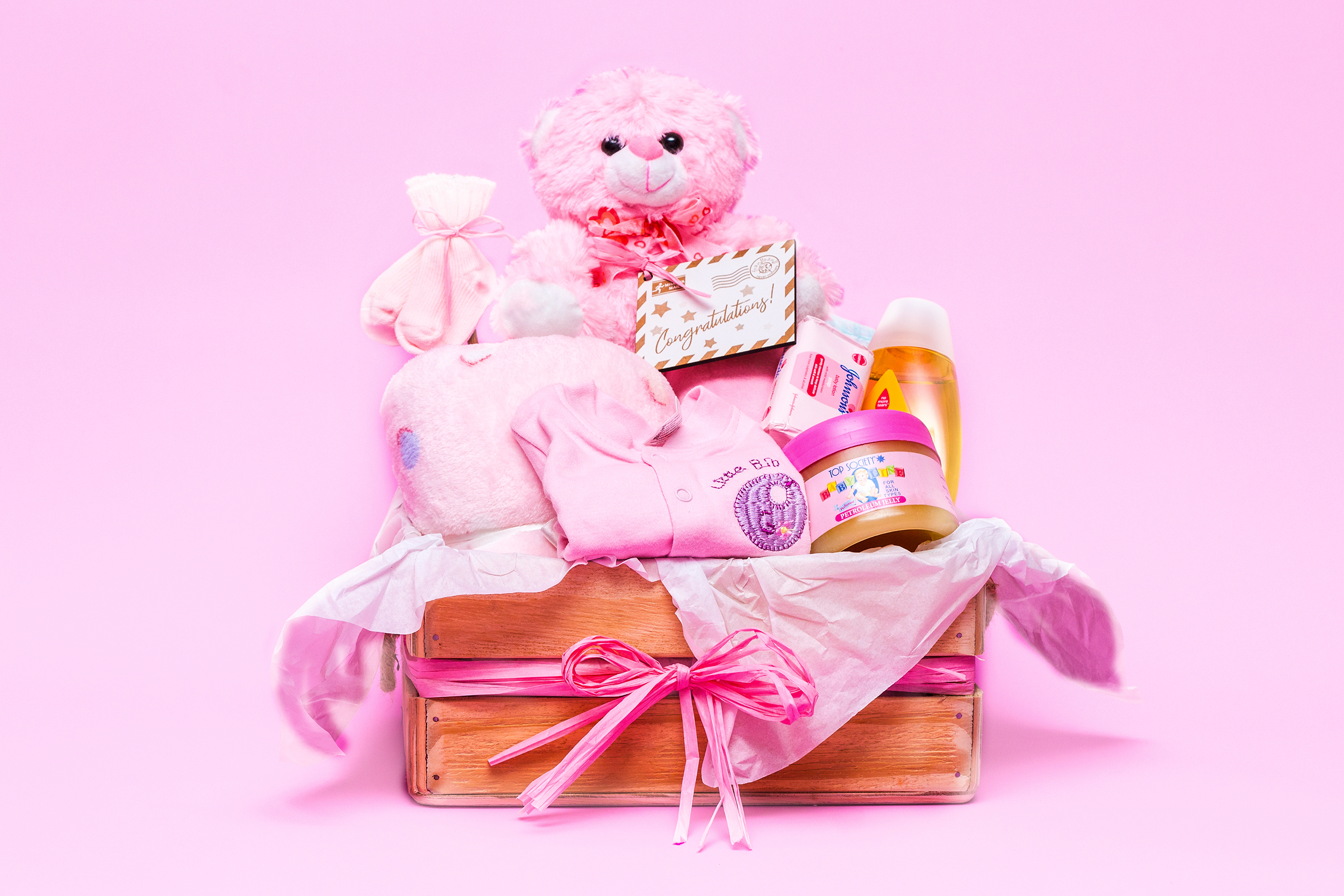 Baby Hamper - Basic Pink