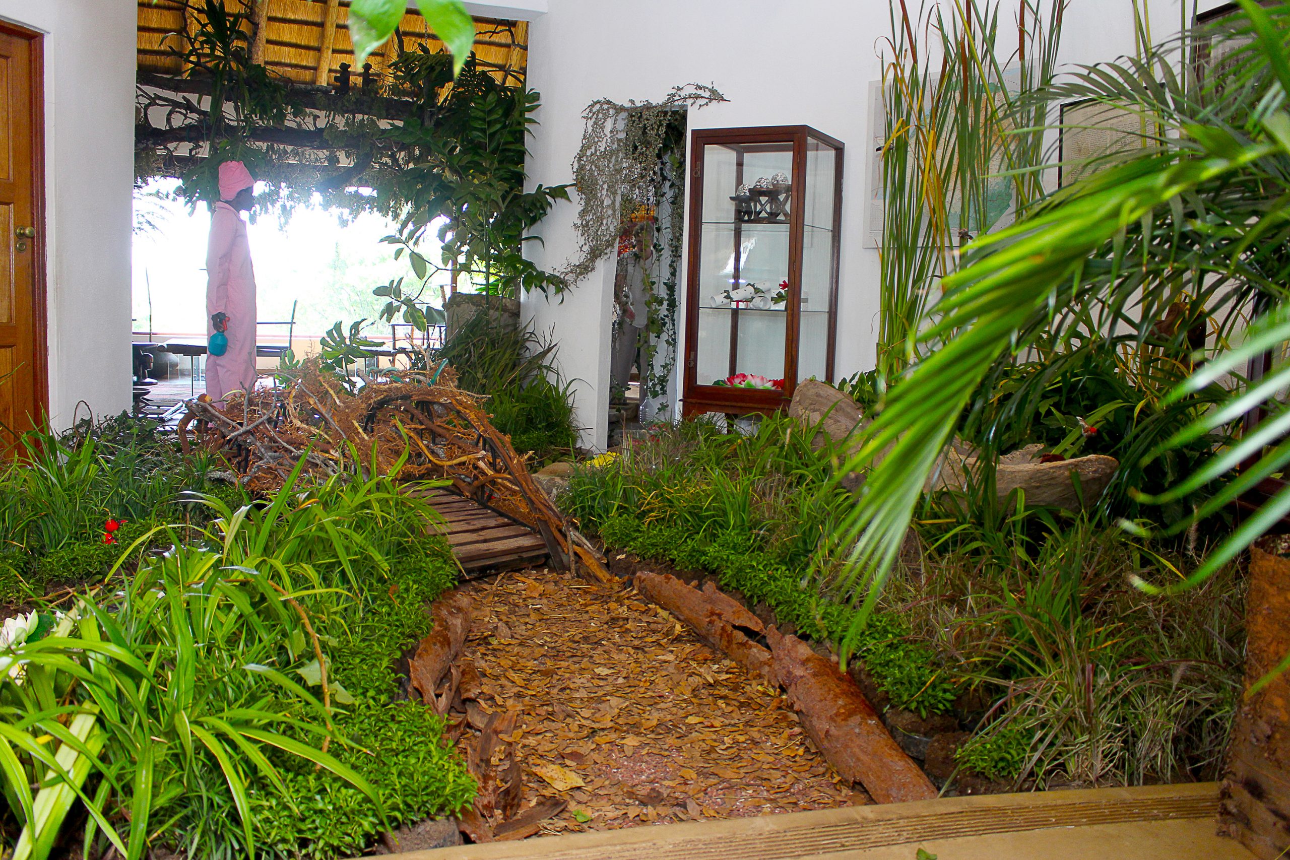 Xigera launch living installation with floral styling