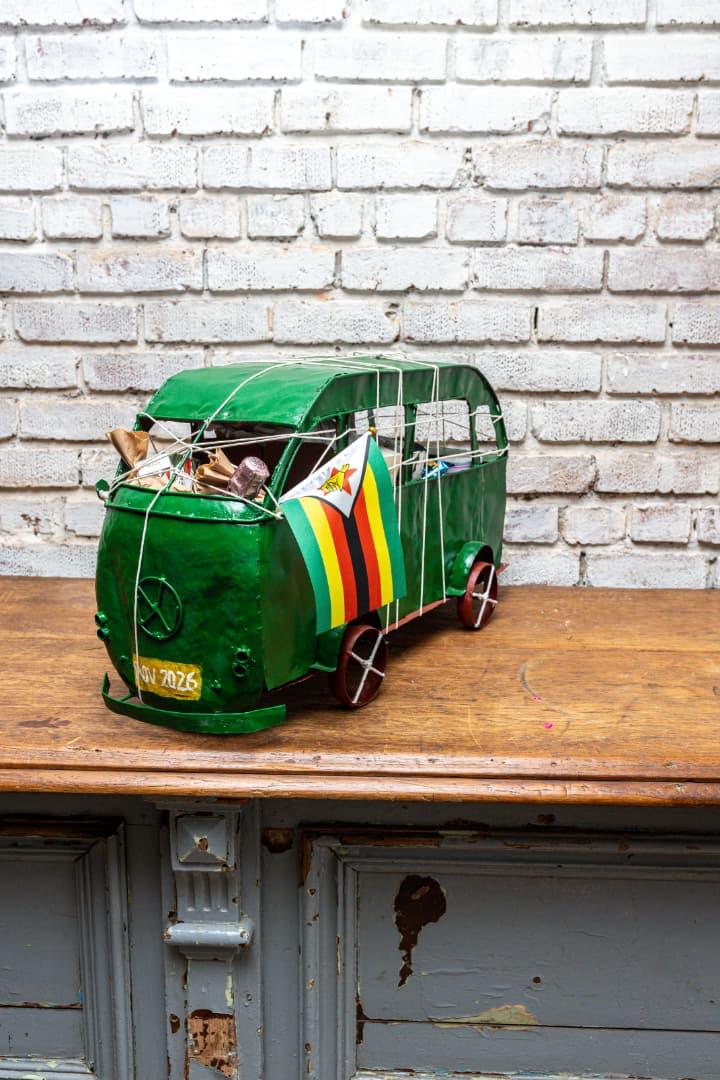 Green Kombi corporate gift presentation
