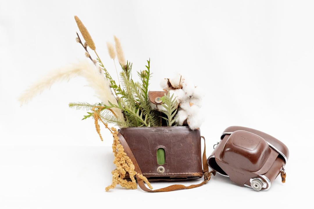 Leather executive office gift set