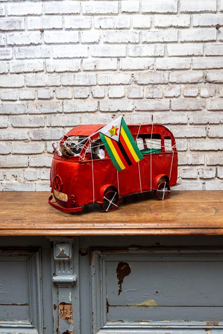 Red Kombi corporate gift by Franjipanji