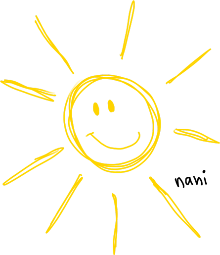 Nani Wellness Project sun illustration
