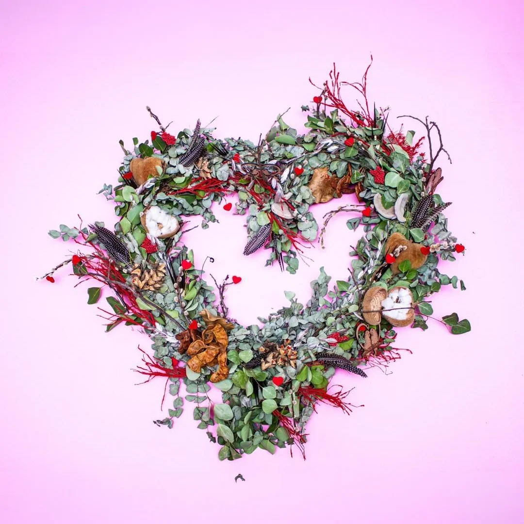 Floral Wreath Artwork