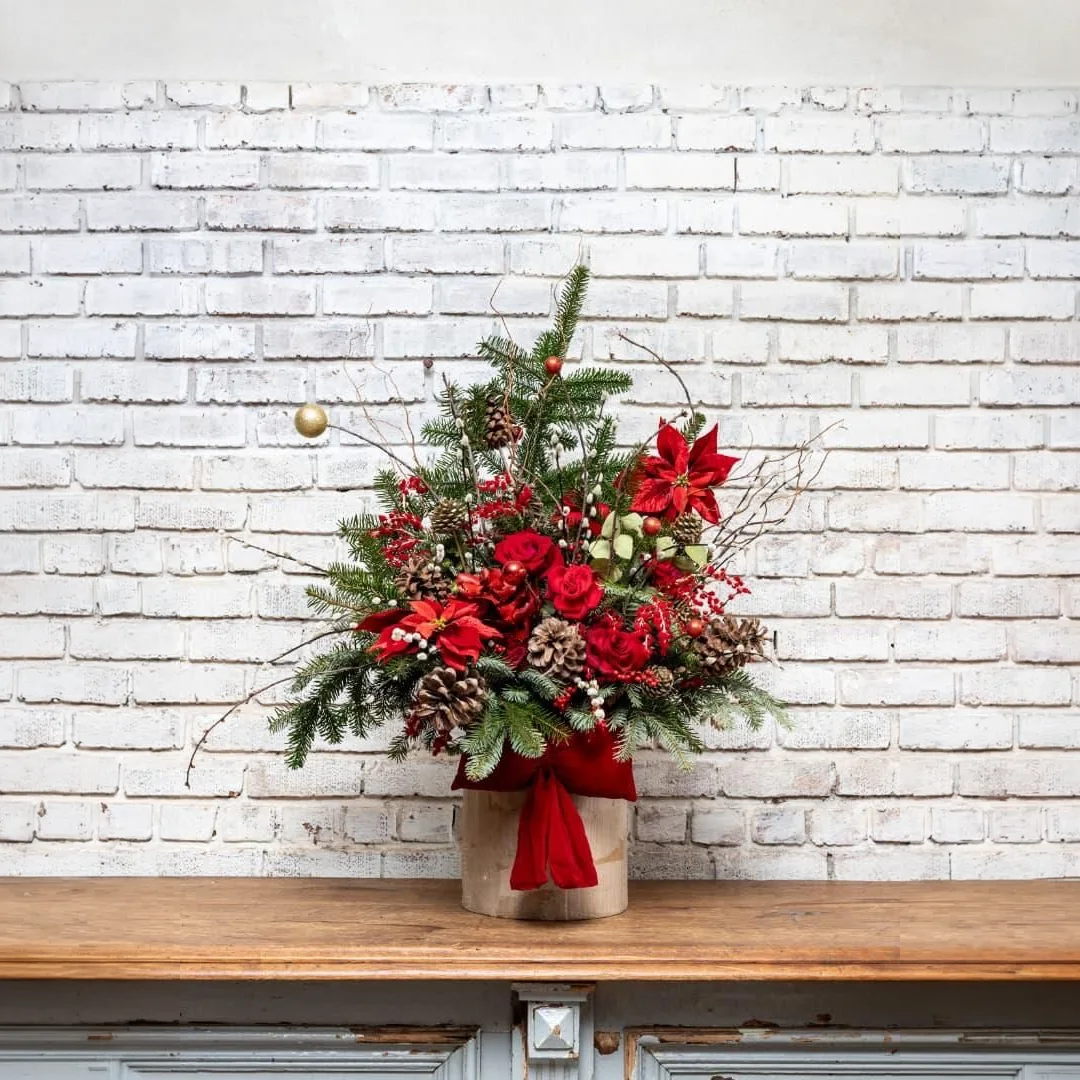 Christmas Woodland Arrangement