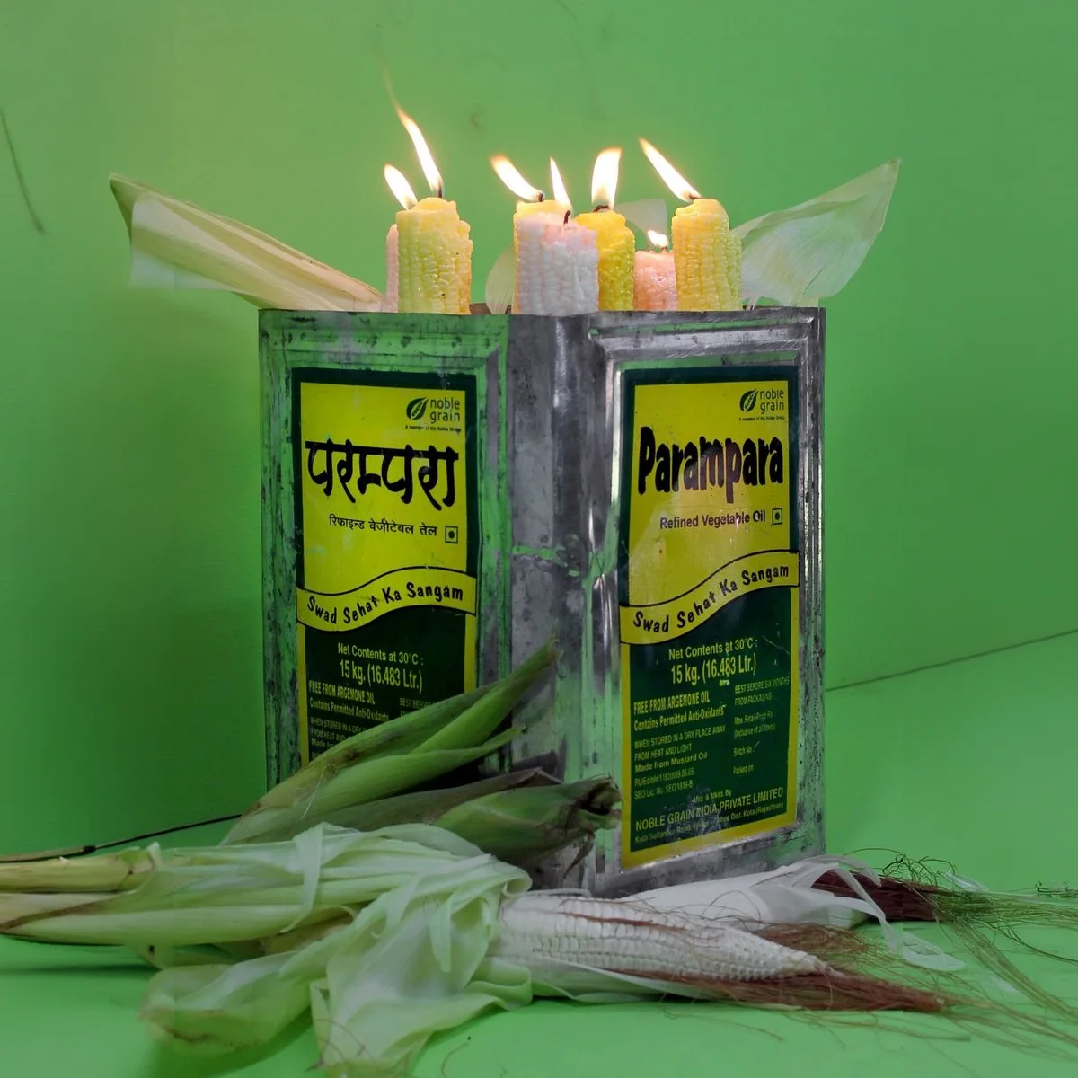 Mealie Cob Novelty Candle 2