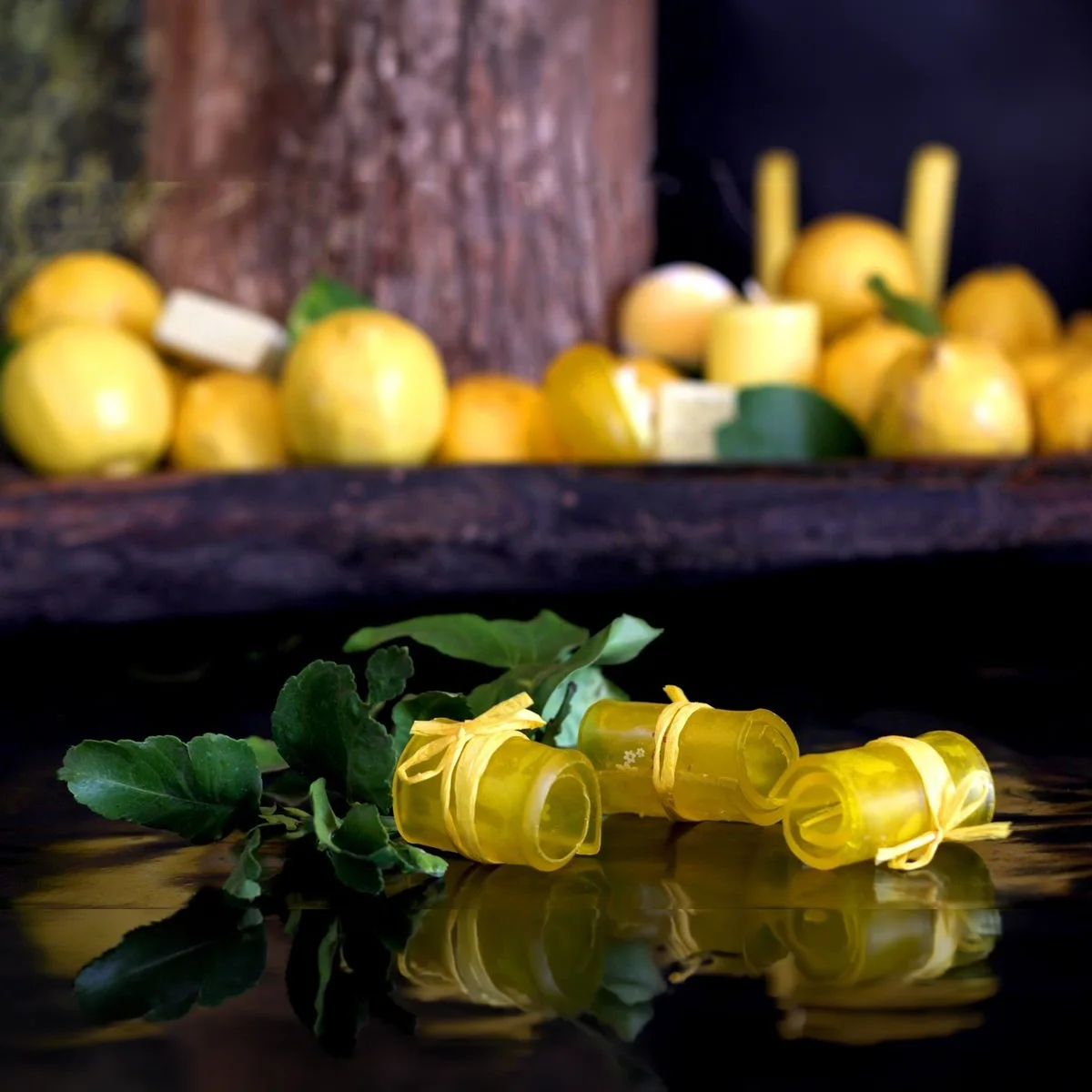 Lemon Scroll Soap 2