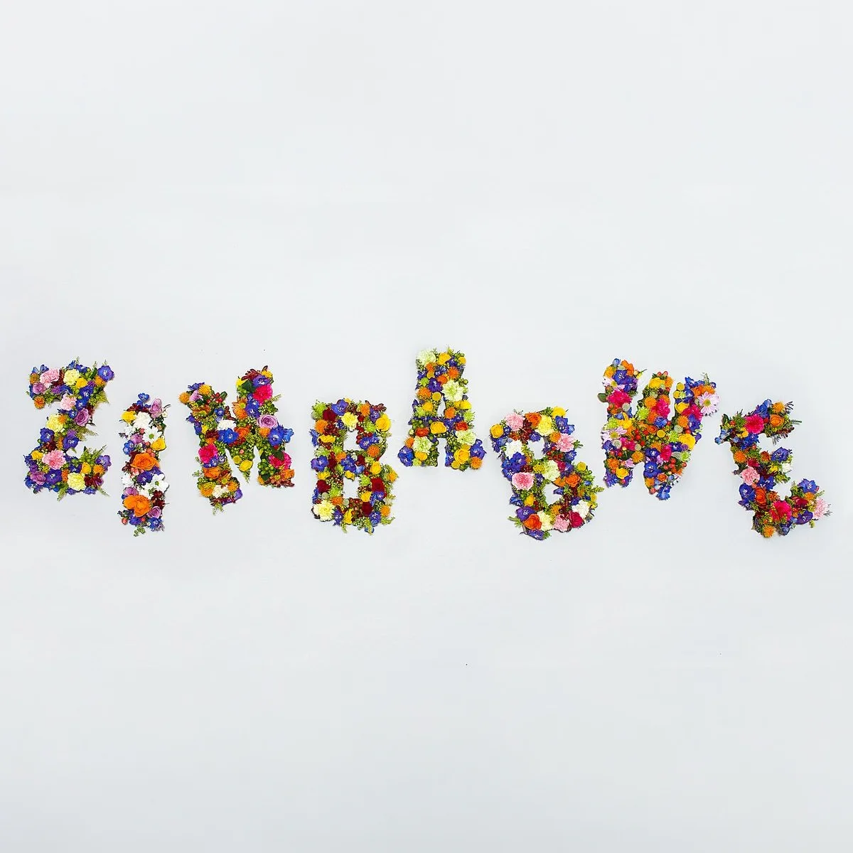 Fresh Flower Letters 4
