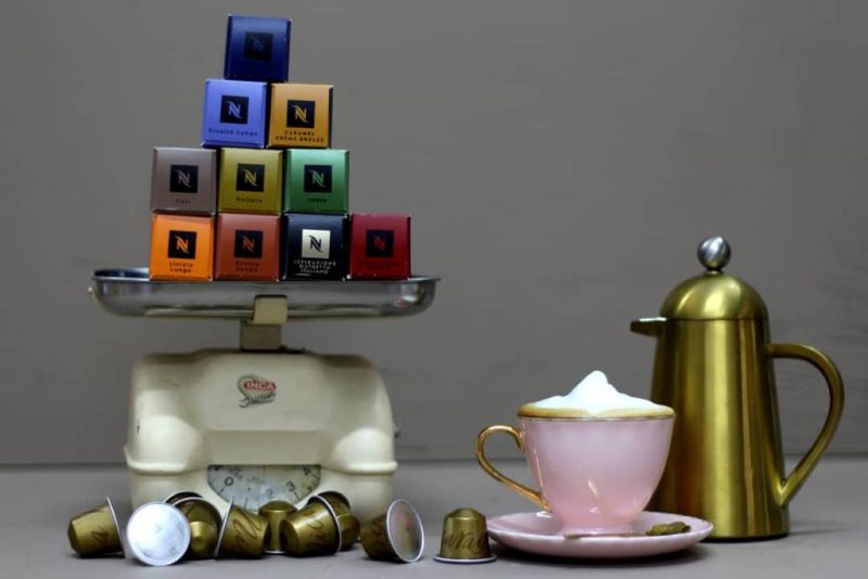 Sleeve of Nespresso Pods